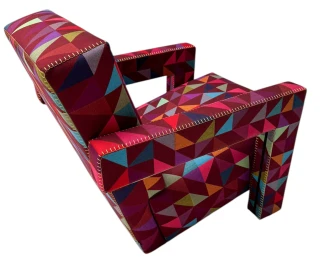 Utrecht Lounge Chair by Gerrit Rietveld Limited Edition Boxblocks Cassina